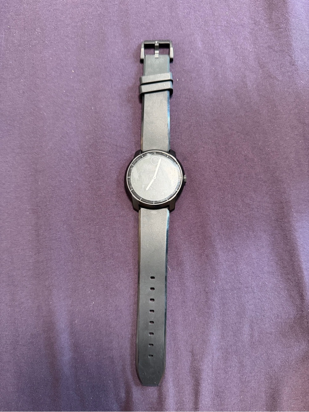 black Movado Bold watch